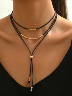 Boho layered necklace N2443